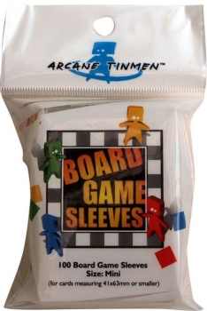Board Game Sleeves: Mini (100) 41x63 mm